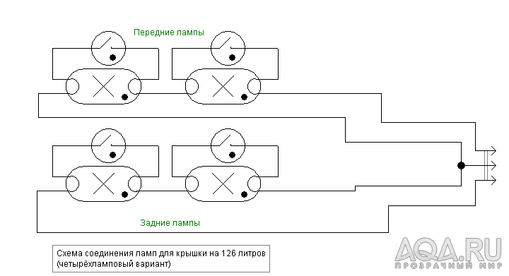 Схема соединения тандемом для дроссельного варианта