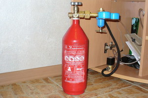 огнетушитель или Балон с СО2
