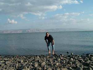 Тивериадское озеро, на берегах которого проповедовал Христос